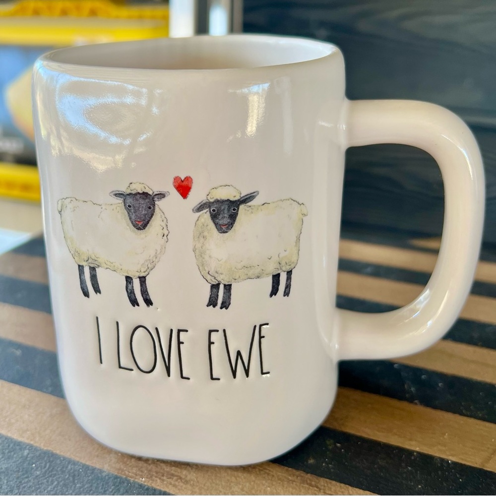 I Love Ewe Sheep Mug